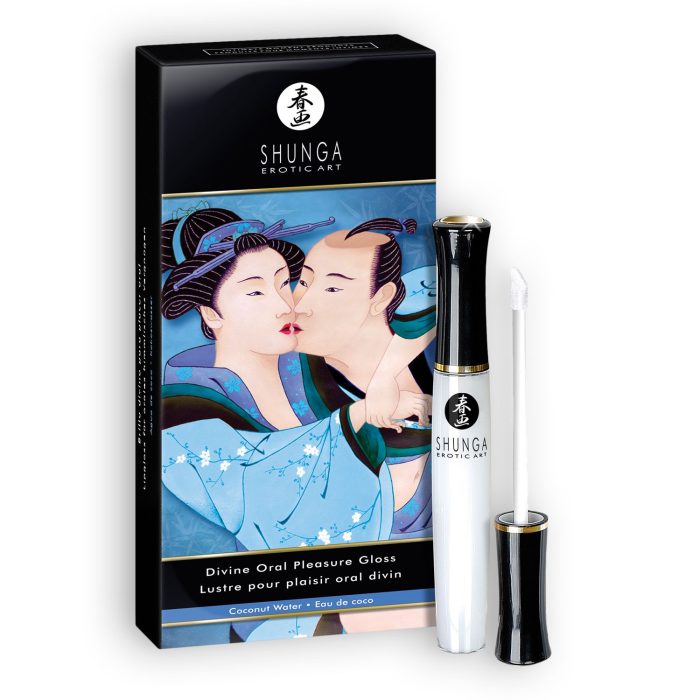 Shunga Divine Oral Pleasure - Gloss para Sexo Oral Coconut