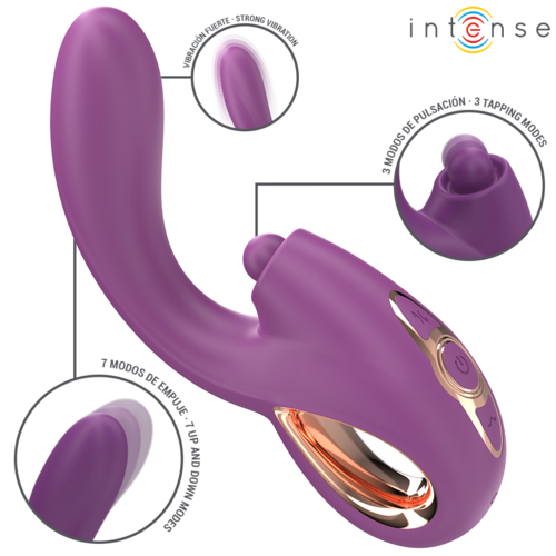 Intense Lali - Vibrador Multifunções para o Ponto G com Tapping