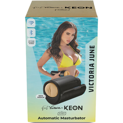 Kiiroo - Masturbador com WiFi Keon FeelVictoria