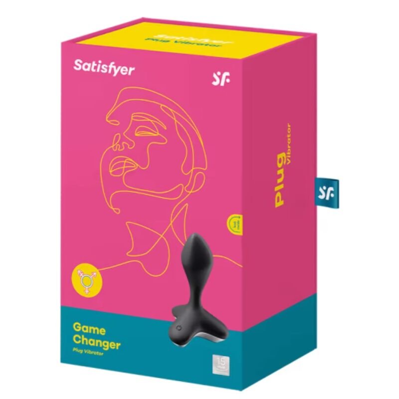 satisfyer plug vibratório game changer rosa