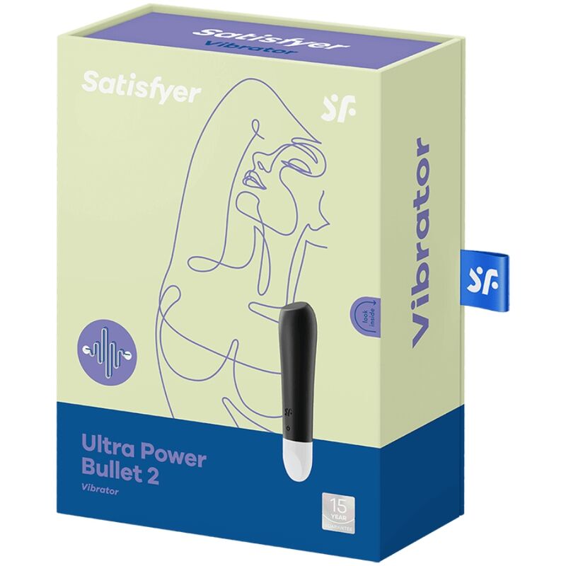 satisfyer ultra power 2 vibrador bullet preto