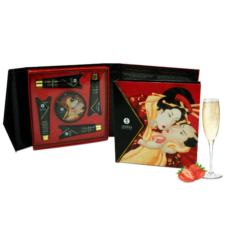 shunga segredos de geisha vinho de morango