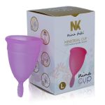 copo menstrual de silicone