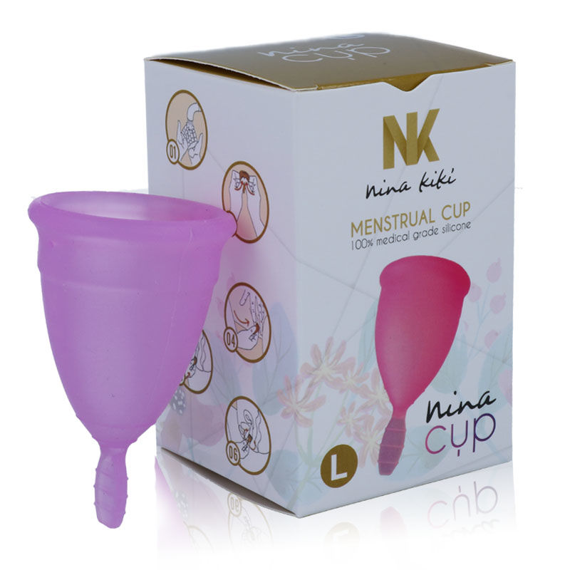 copo menstrual de silicone