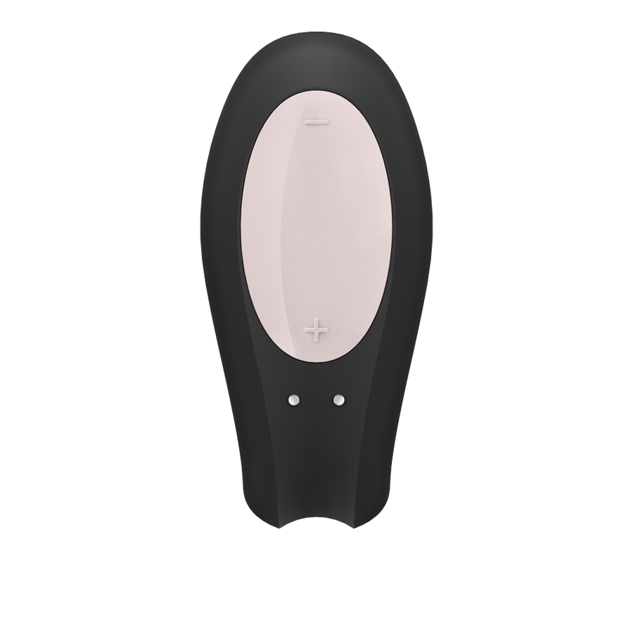 satisfyer double joy preto vibrador para casal