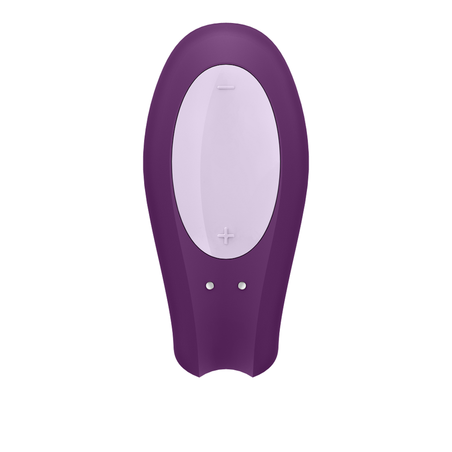 satisfyer double joy roxo vibrador para casal