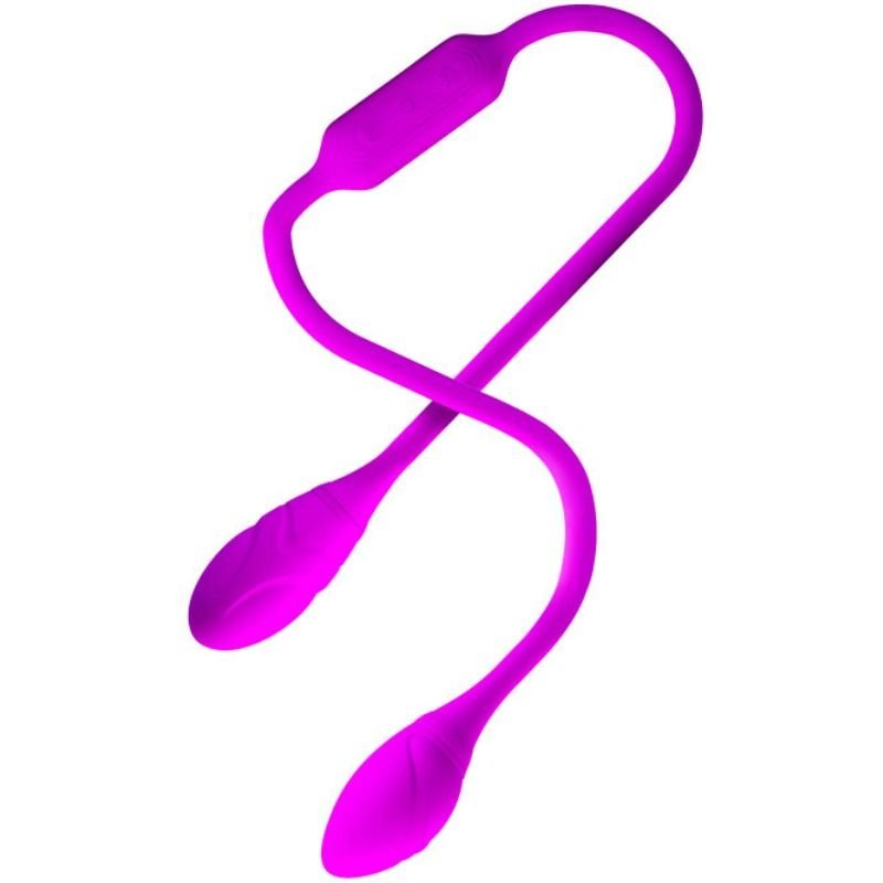 pretty love lover's whip vibrador duplo