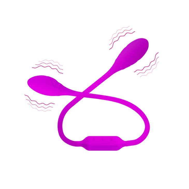 pretty love lover's whip vibrador duplo