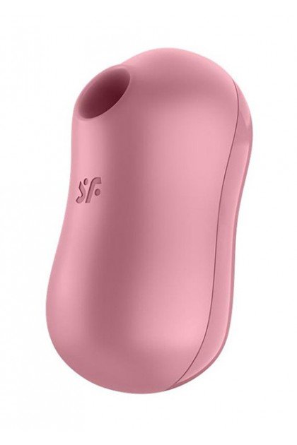 satisfyer cotton candy sugador e vibrador rosa