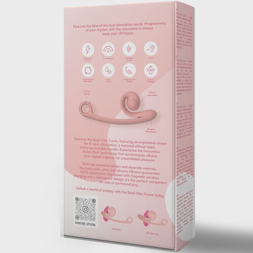 snail vibe curve peach
