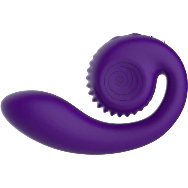 snail vibe gizi estimulador duplo roxo