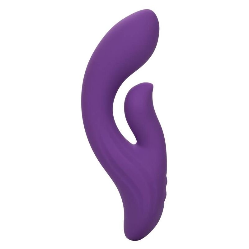 calexotics vibrador do ponto g stella dual pleasure roxo