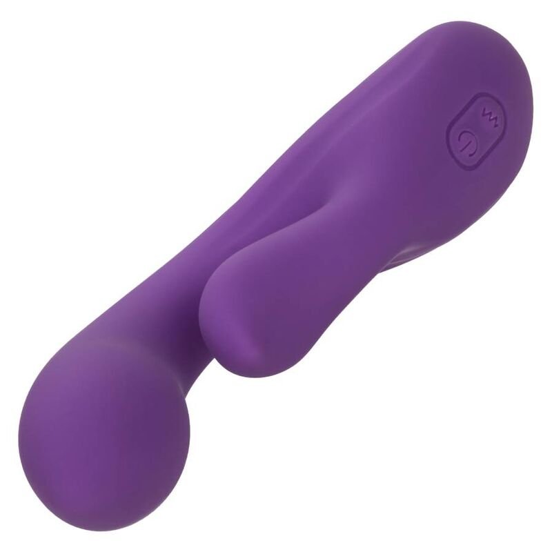 calexotics vibrador do ponto g stella dual pleasure roxo