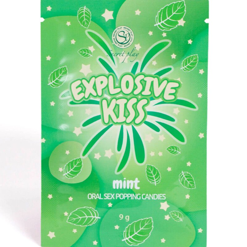 explosive kiss rebuçados explosivos para sexo oral menta