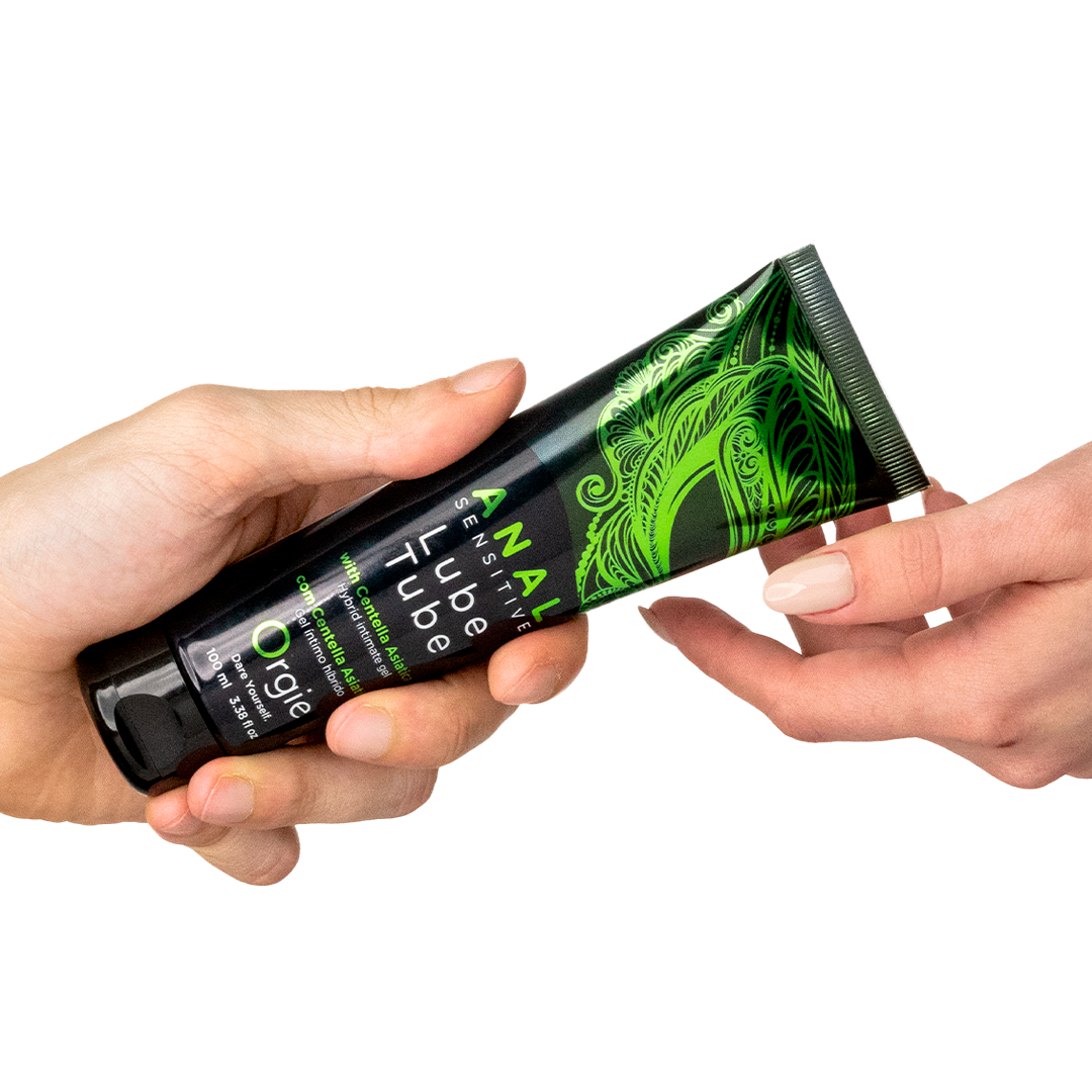 lube tube anal sensitive lubrificante híbrido para sexo anal