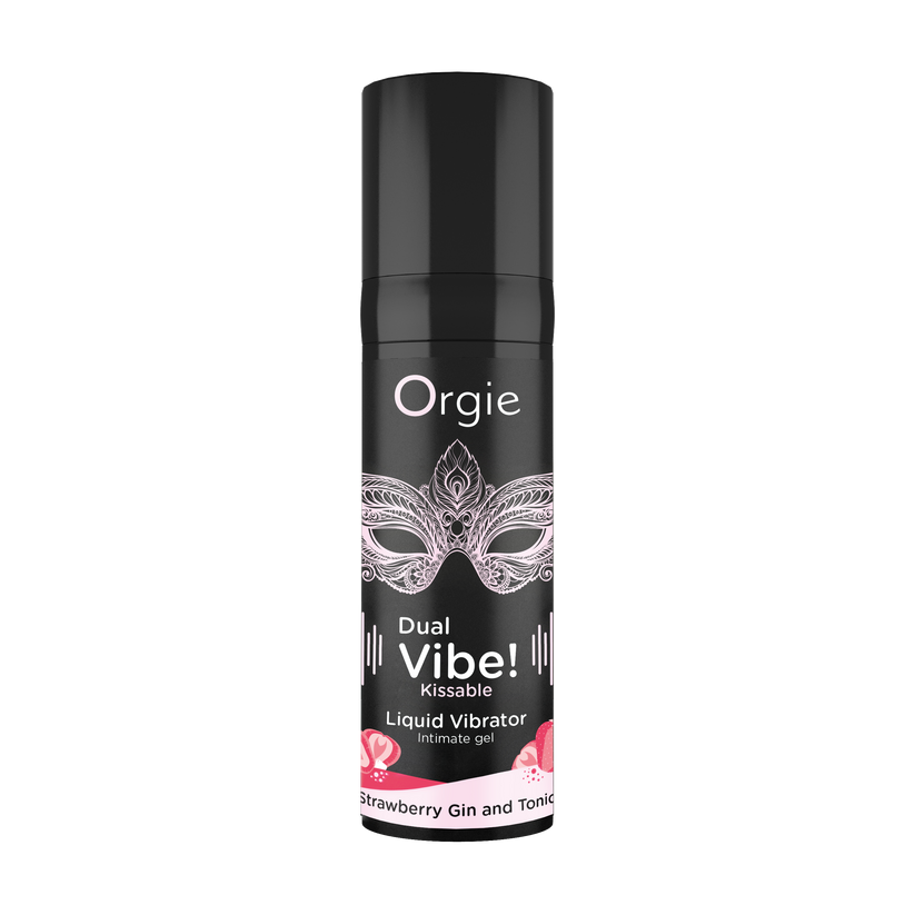 orgie dual vibe strawberry gin and tonic vibrador líquido