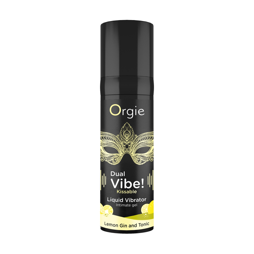 orgie dual vibe lemon gin and tonic vibrador líquido