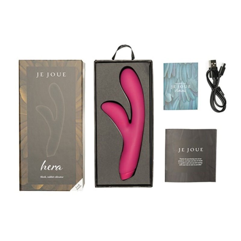 je joue hera vibrador rabbit dupla estimulação fúcsia