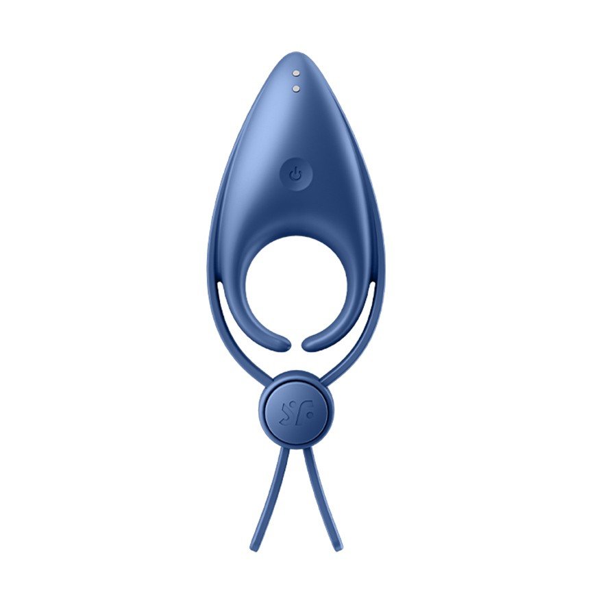 satisfyer anel peniano ajustável sniper azul