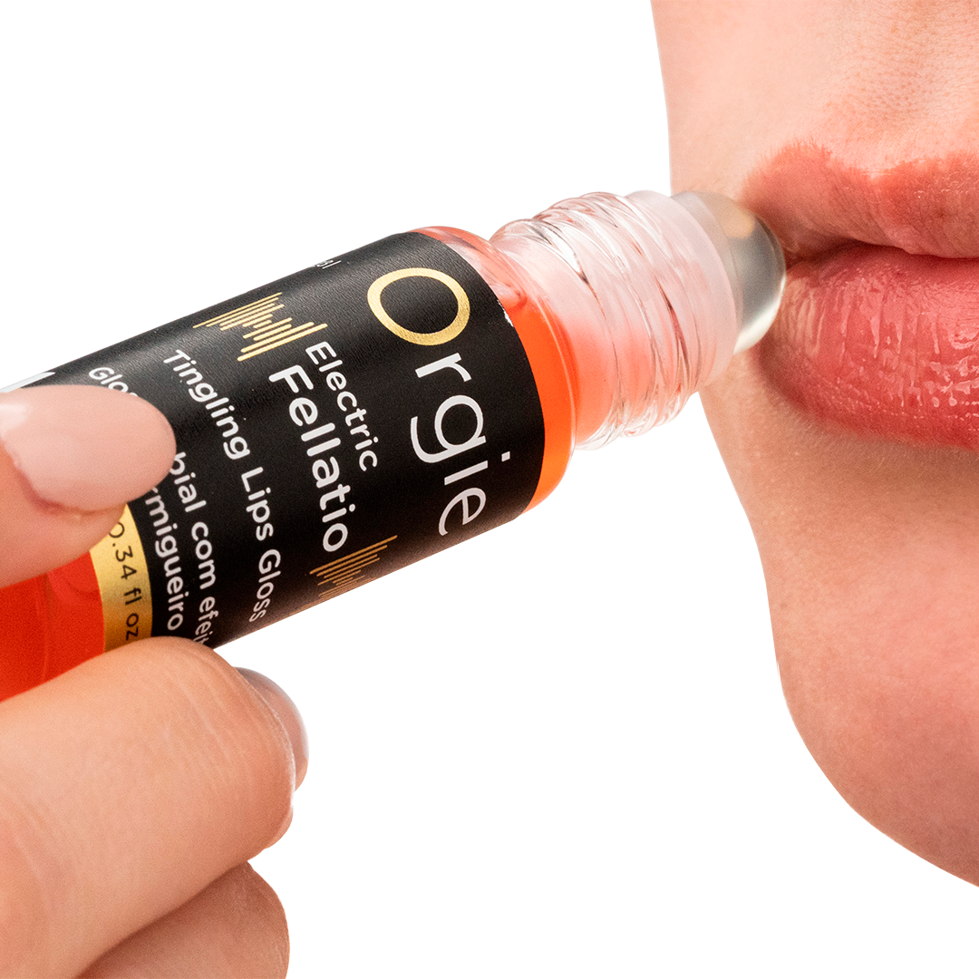 electric fellatio gloss labial excitante efeito de vibração