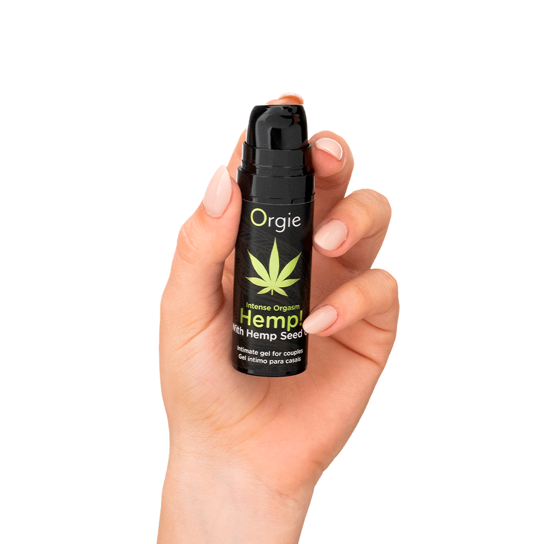 hemp! intense orgasm gel excitante com Óleo de cânhamo