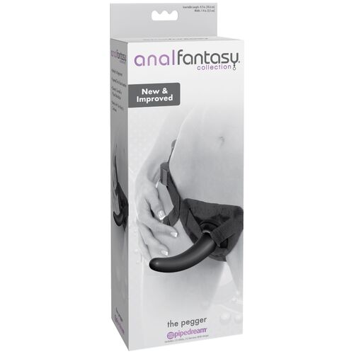 anal fantasy the pegger arnês com dildo