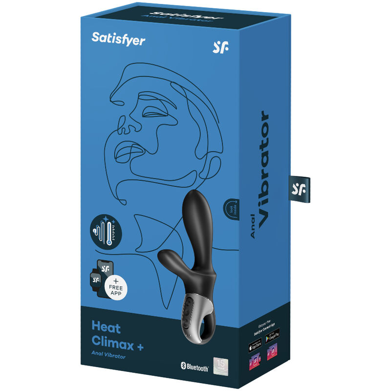 satisfyer vibrador anal heat climax +