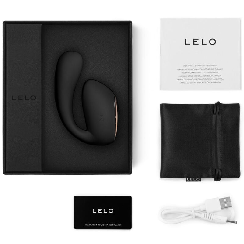 lelo ida wave massajador inteligente preto
