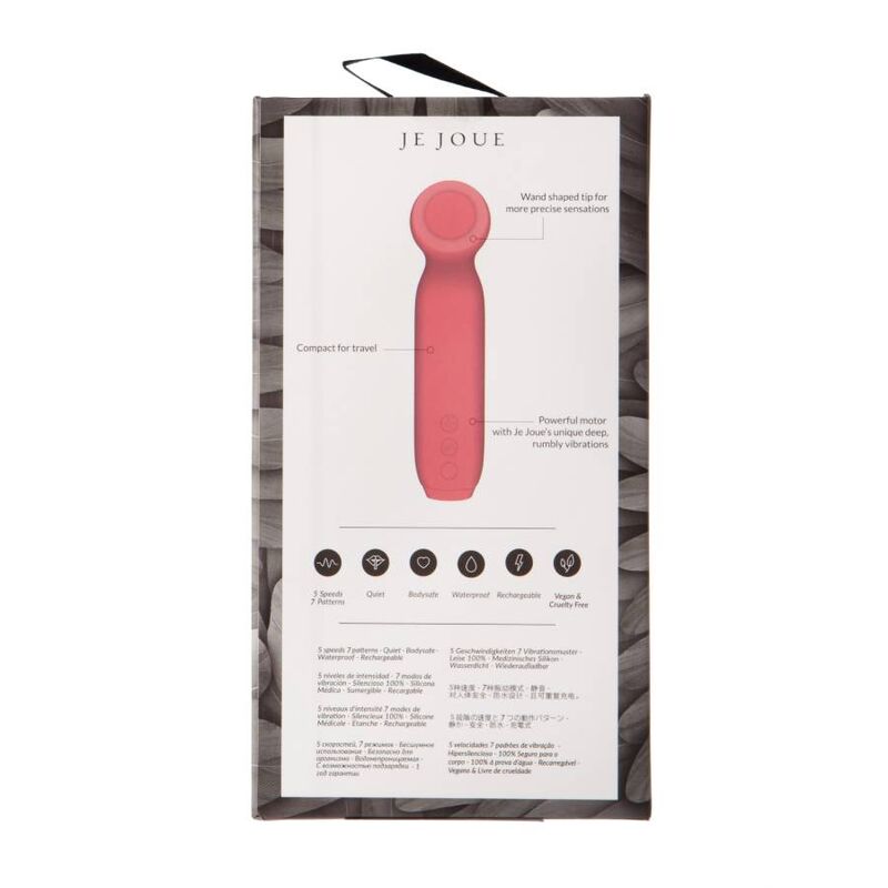 je joue vita vibrador bullet ponta varinha rosa
