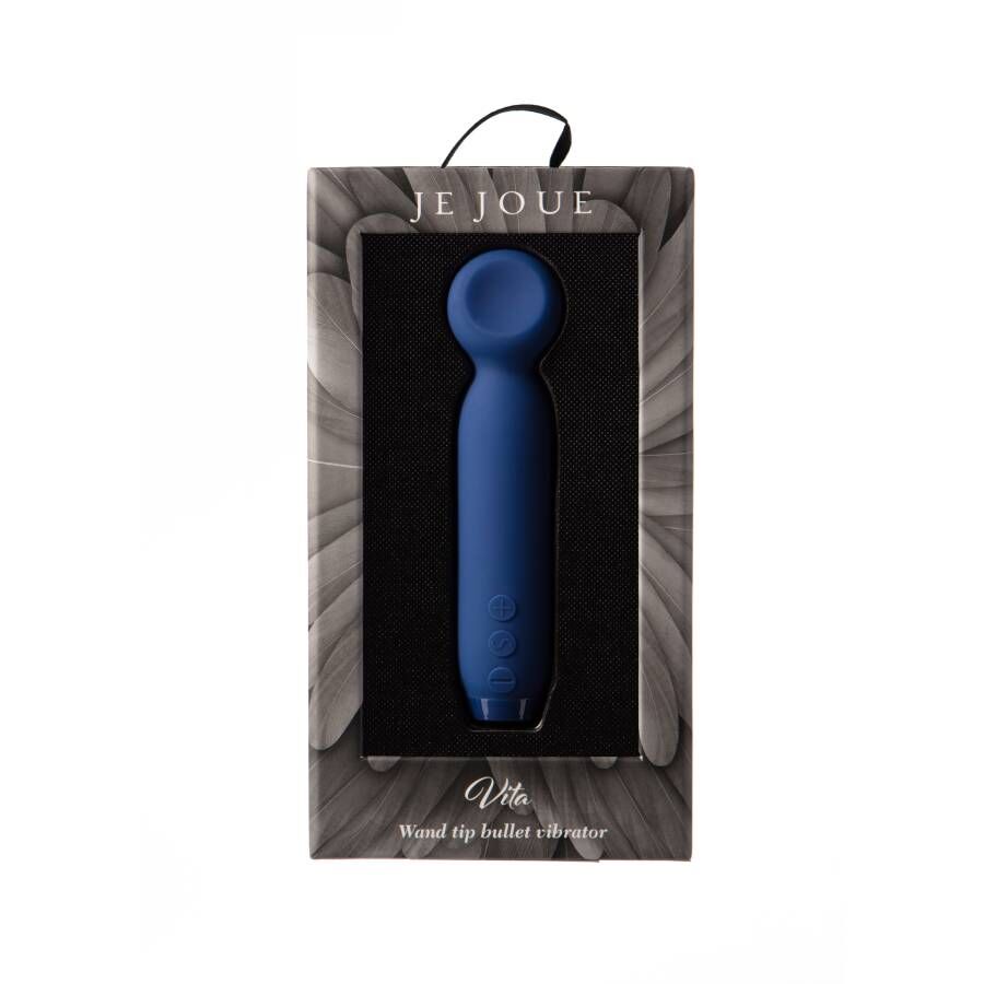 je joue vita vibrador bullet ponta varinha azul