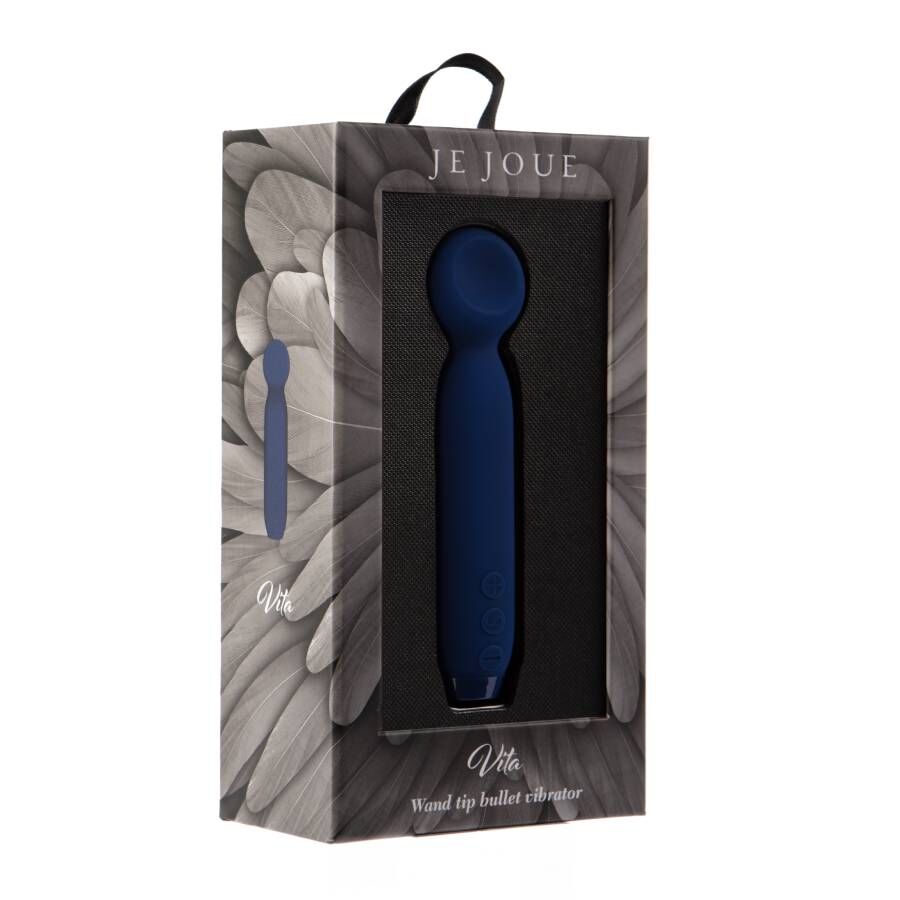 je joue vita vibrador bullet ponta varinha azul