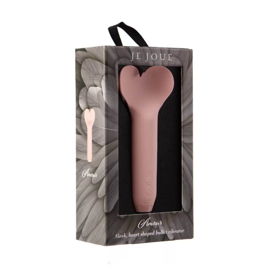 je joue amour vibrador bullet coração pale rosette