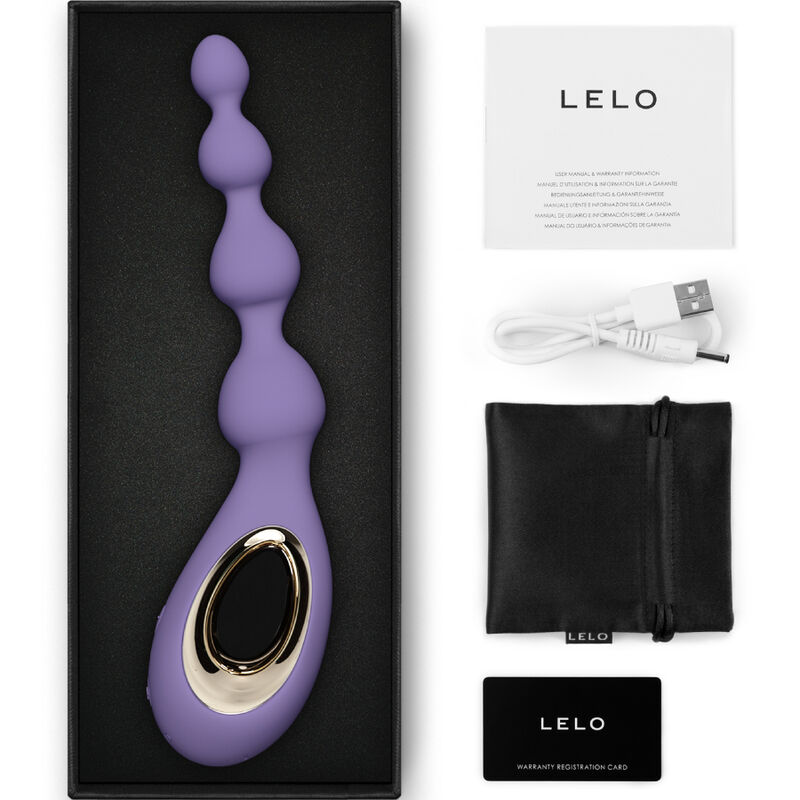 lelo anal beads soraya lilás