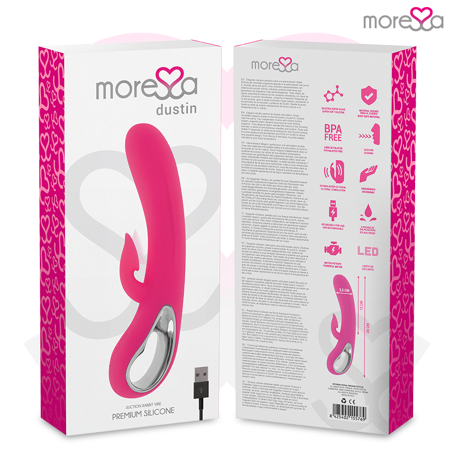 moressa vibrador rabbit e sugador dustin