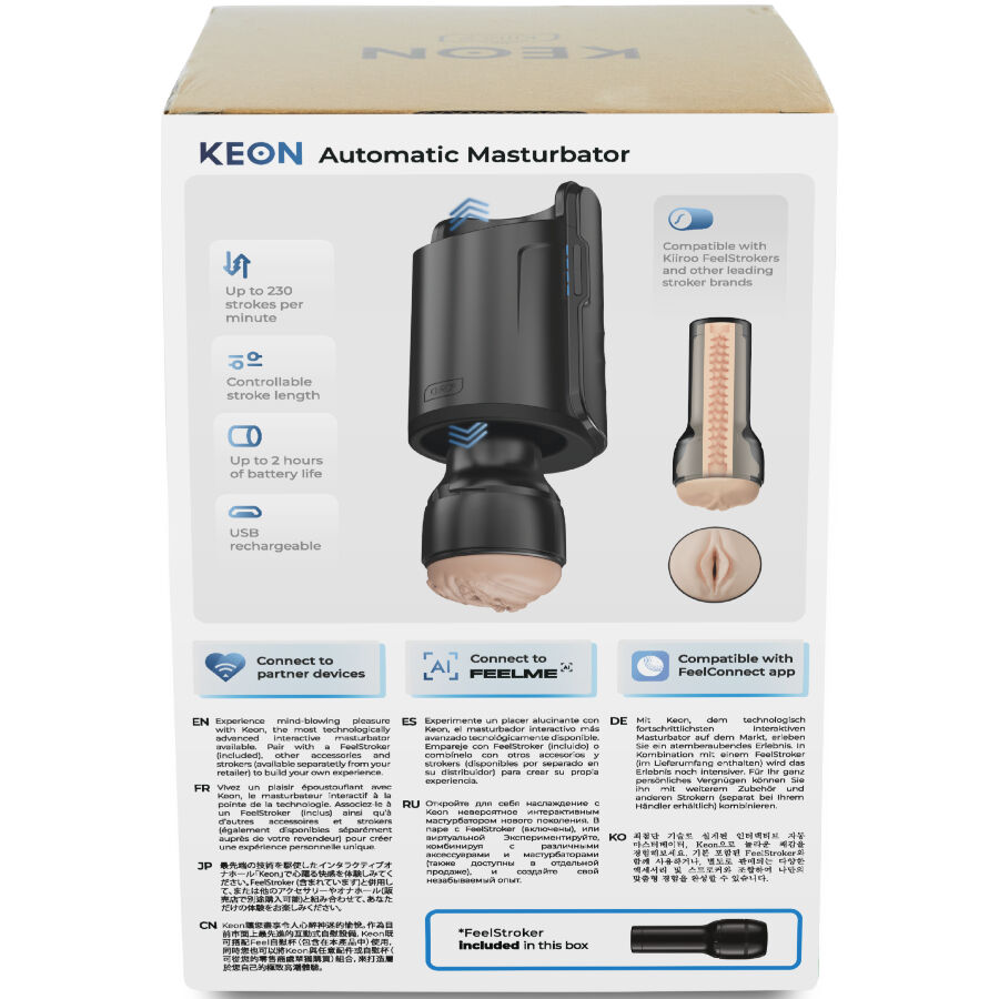 Kiiroo - Máquina de Masturbação Automática Keon WiFi - Image 3