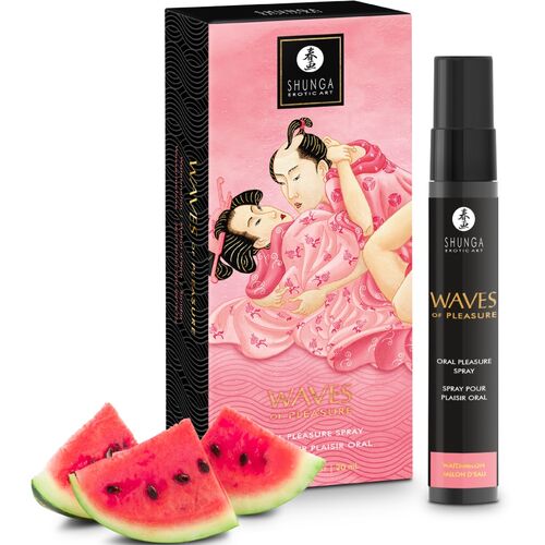 Shunga - Spray Sexo Oral Waves of Pleasure Melancia
