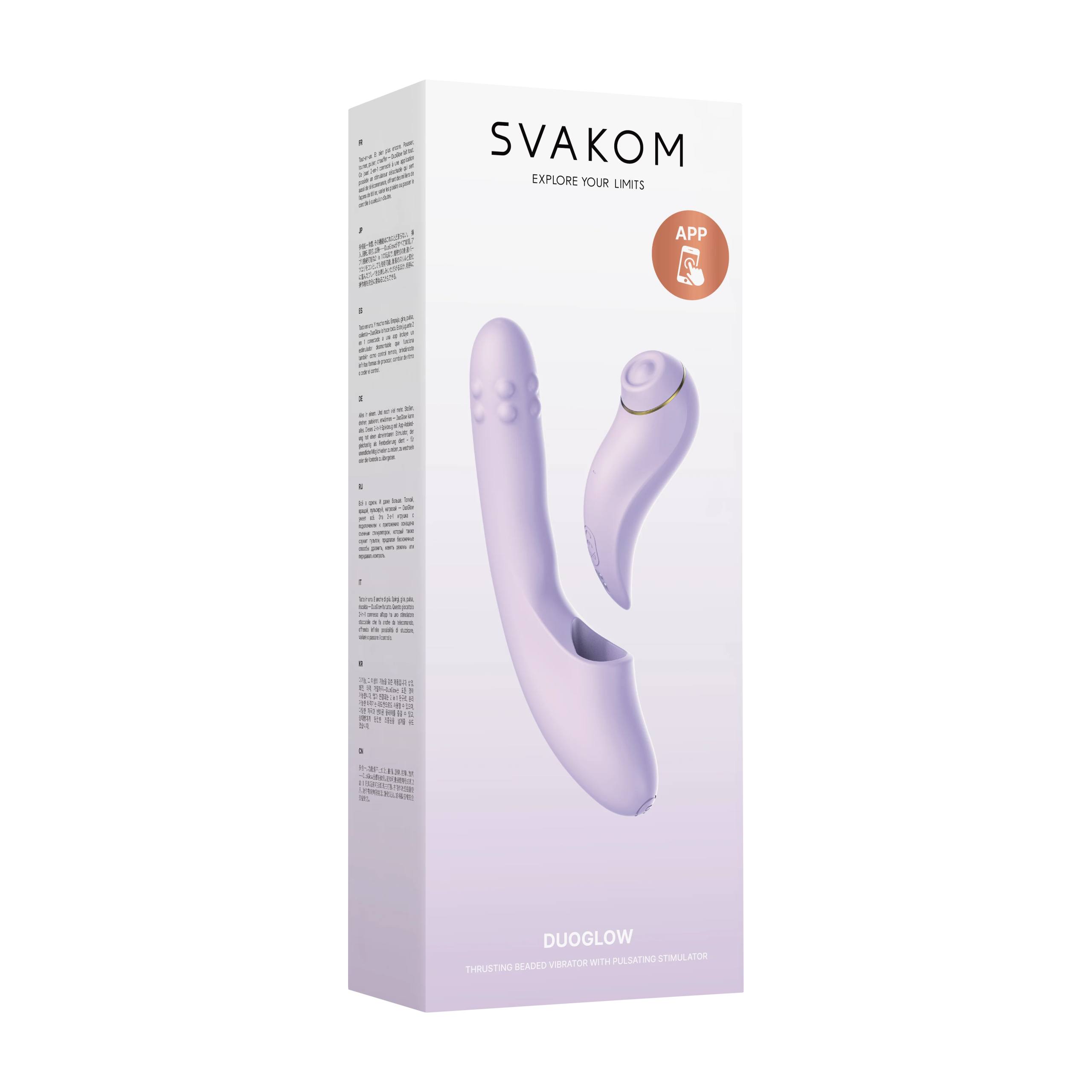 Svakom - Estimulador e Vibrador Dual Glow - Image 3