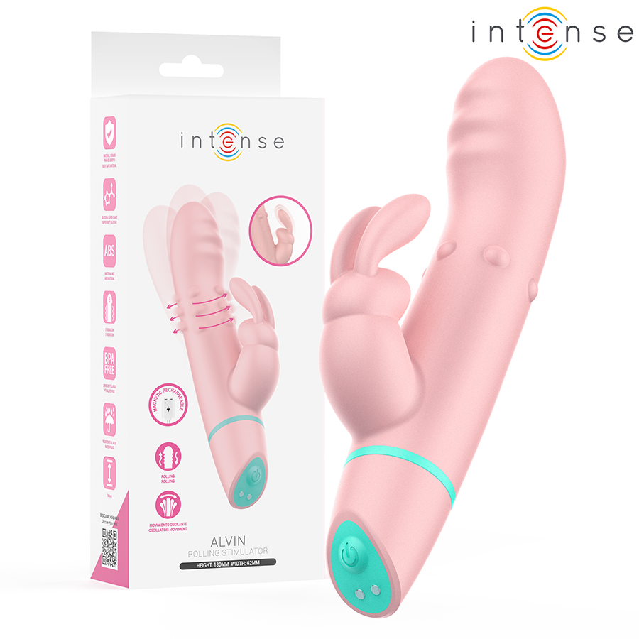 Intense - Vibrador com Movimento Oscilatório e Rolamento Alvin