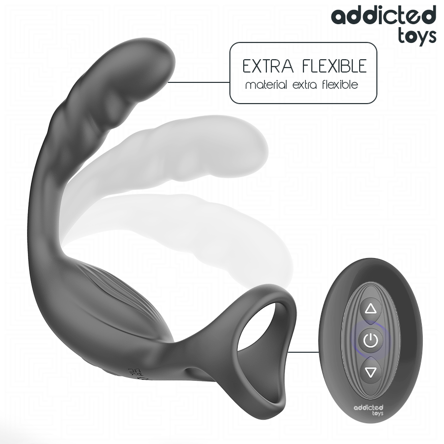 Addicted Toys – Anel Peniano com Estimulador Prostático - Image 7
