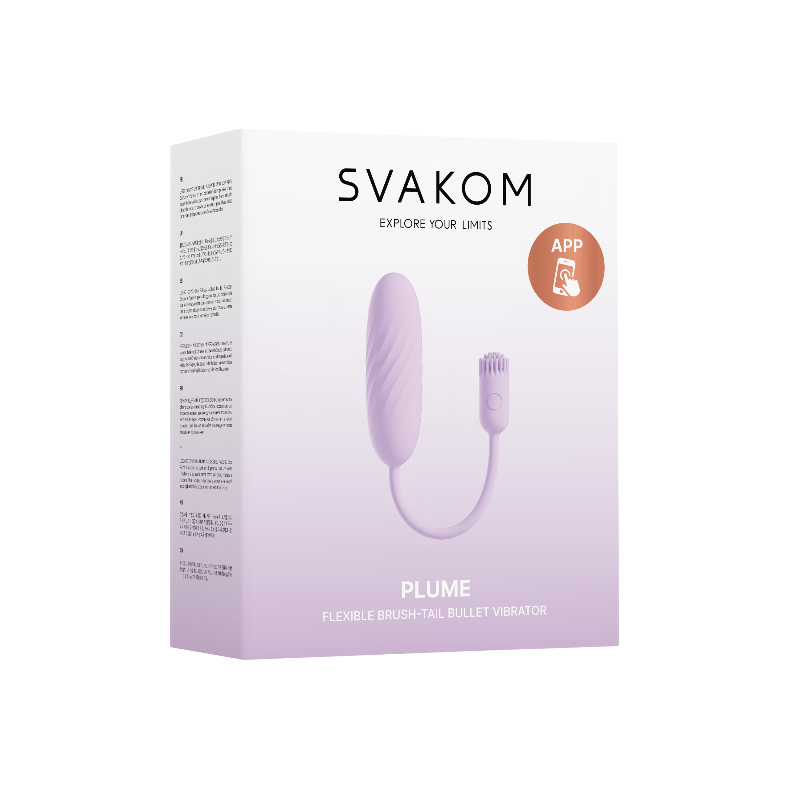 Svakom - Vibrador Bullet com Estimulador Plume - Image 9