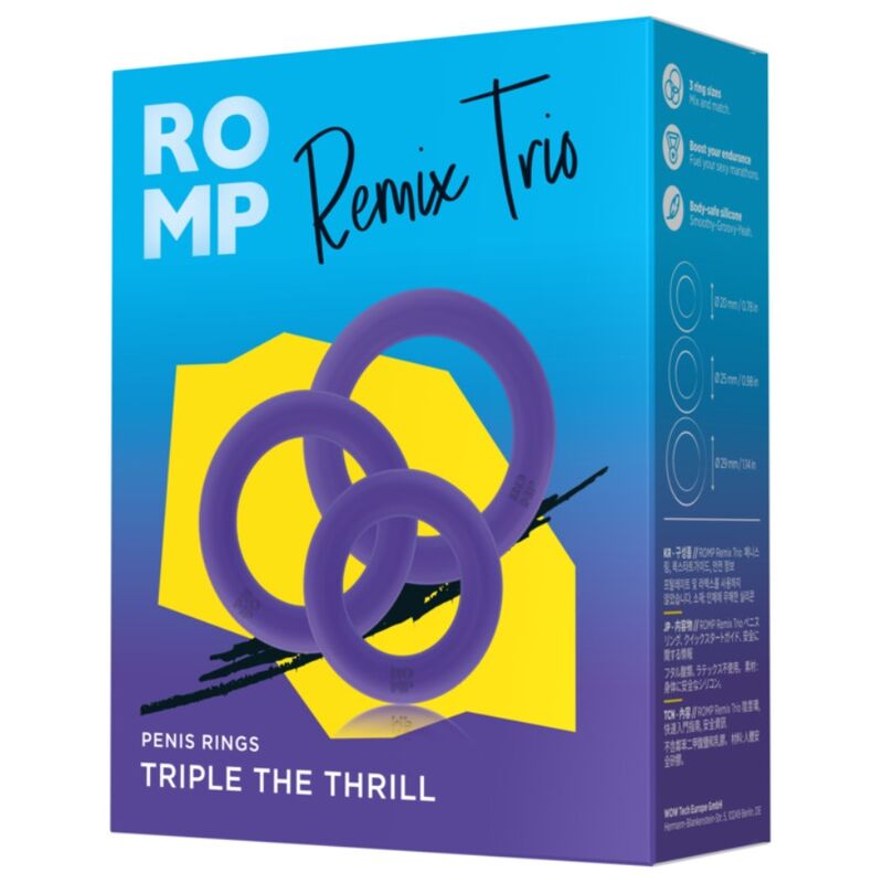 Romp - Conjunto de Anéis Penianos Remix Trio - Image 8