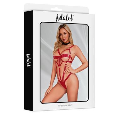 Blanca - Body Vermelho de Tiras - Image 3