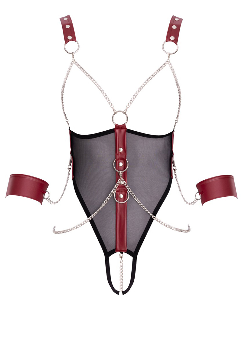 Cottelli - Body Aberto com Corrente Estimulante - Image 3