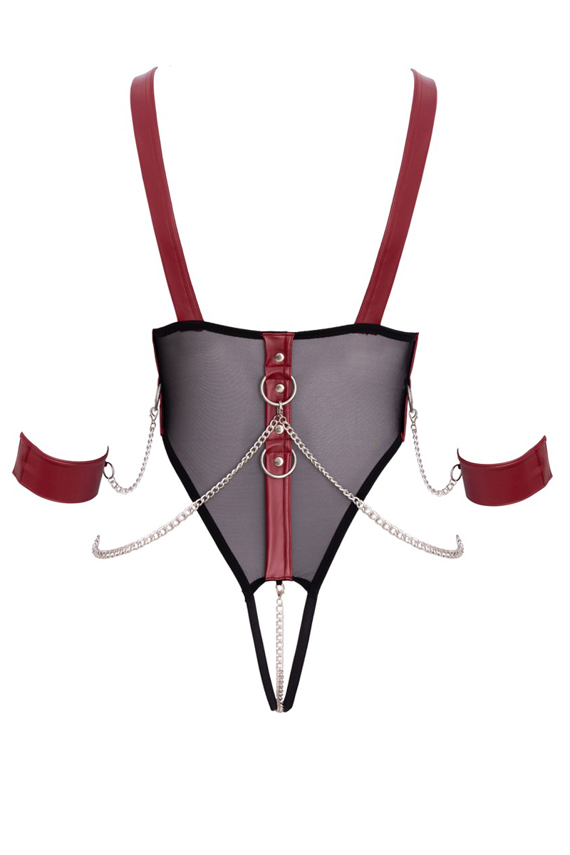Cottelli - Body Aberto com Corrente Estimulante - Image 4